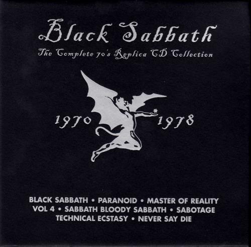 Black Sabbath The Complete 70's Replica CD Collection UK CD Album